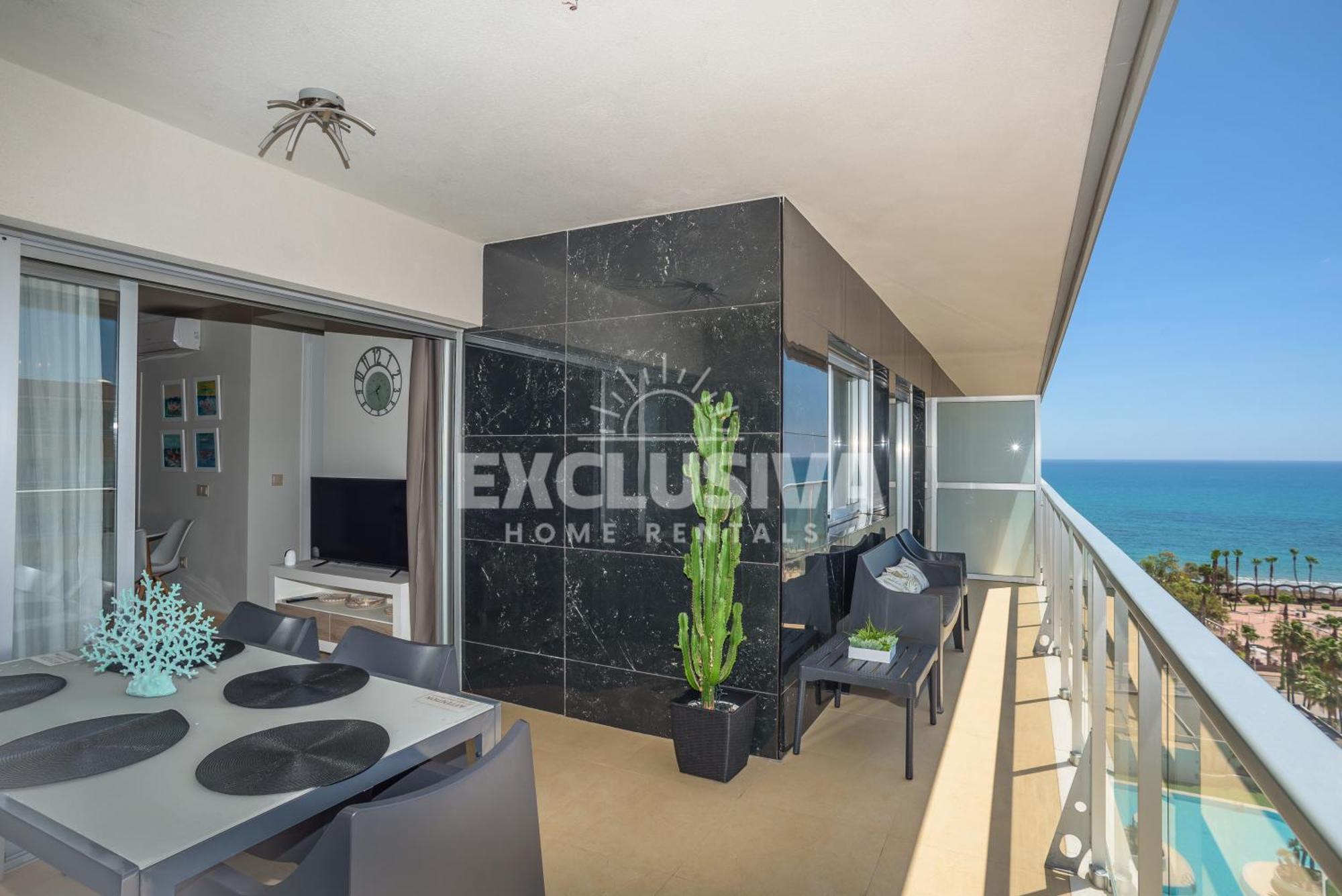 Apartamento Albamarina, 1ªlinea, Magic World, Vistas Al Mar! Oropesa del Mar Luaran gambar