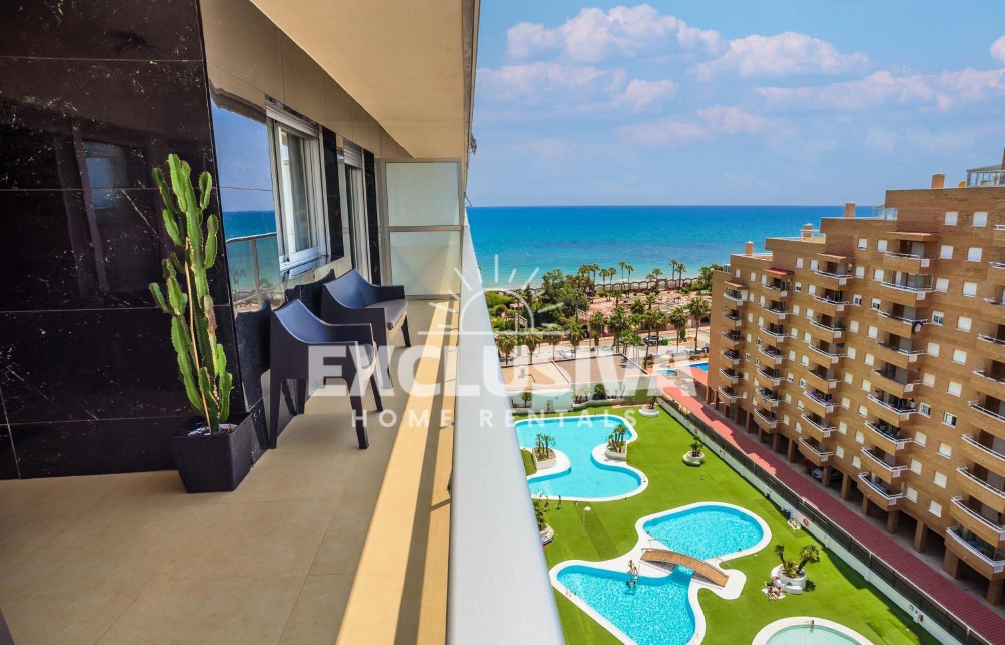 Apartamento Albamarina, 1ªlinea, Magic World, Vistas Al Mar! Oropesa del Mar Luaran gambar
